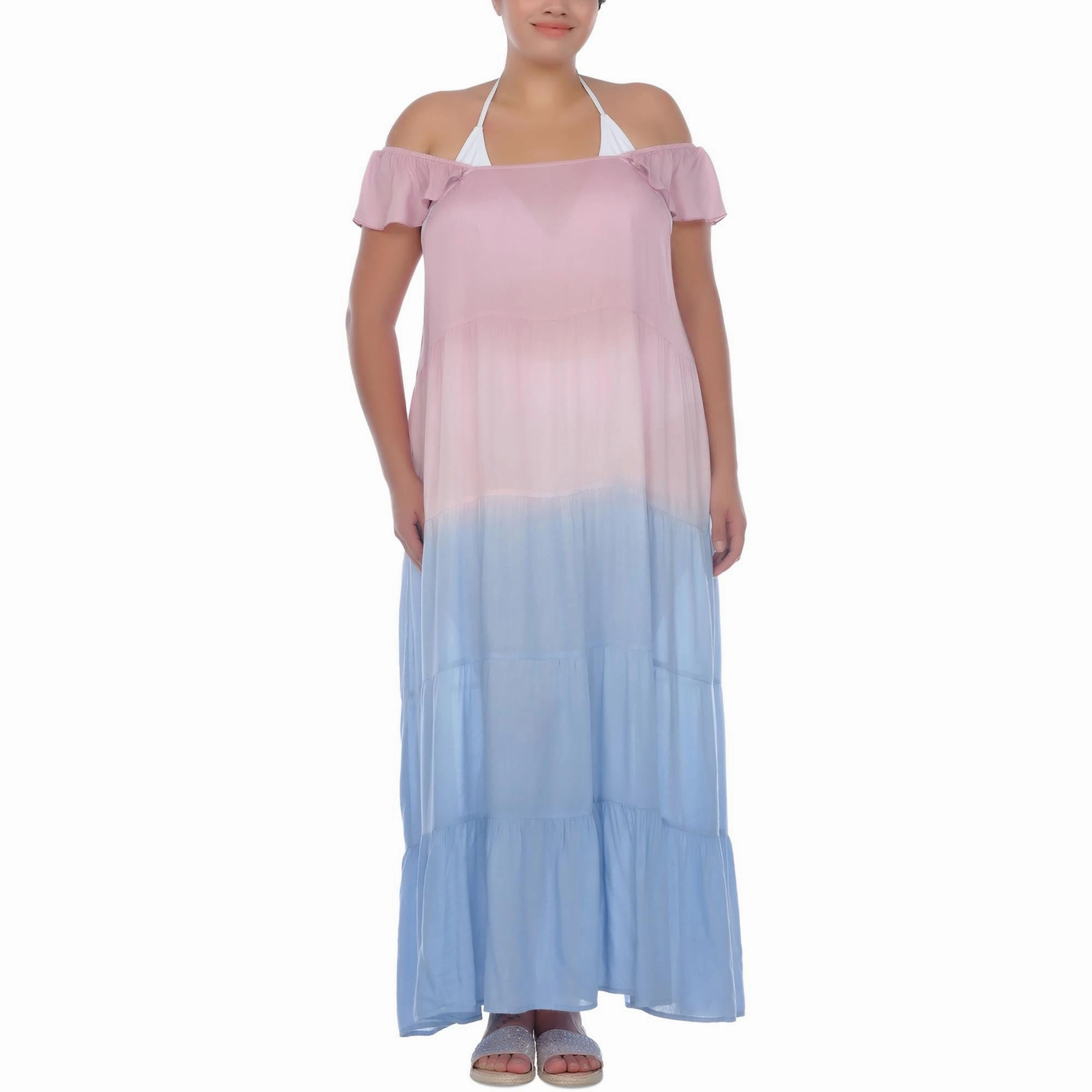 Plus Womens Beachwear Summer Cover-Up