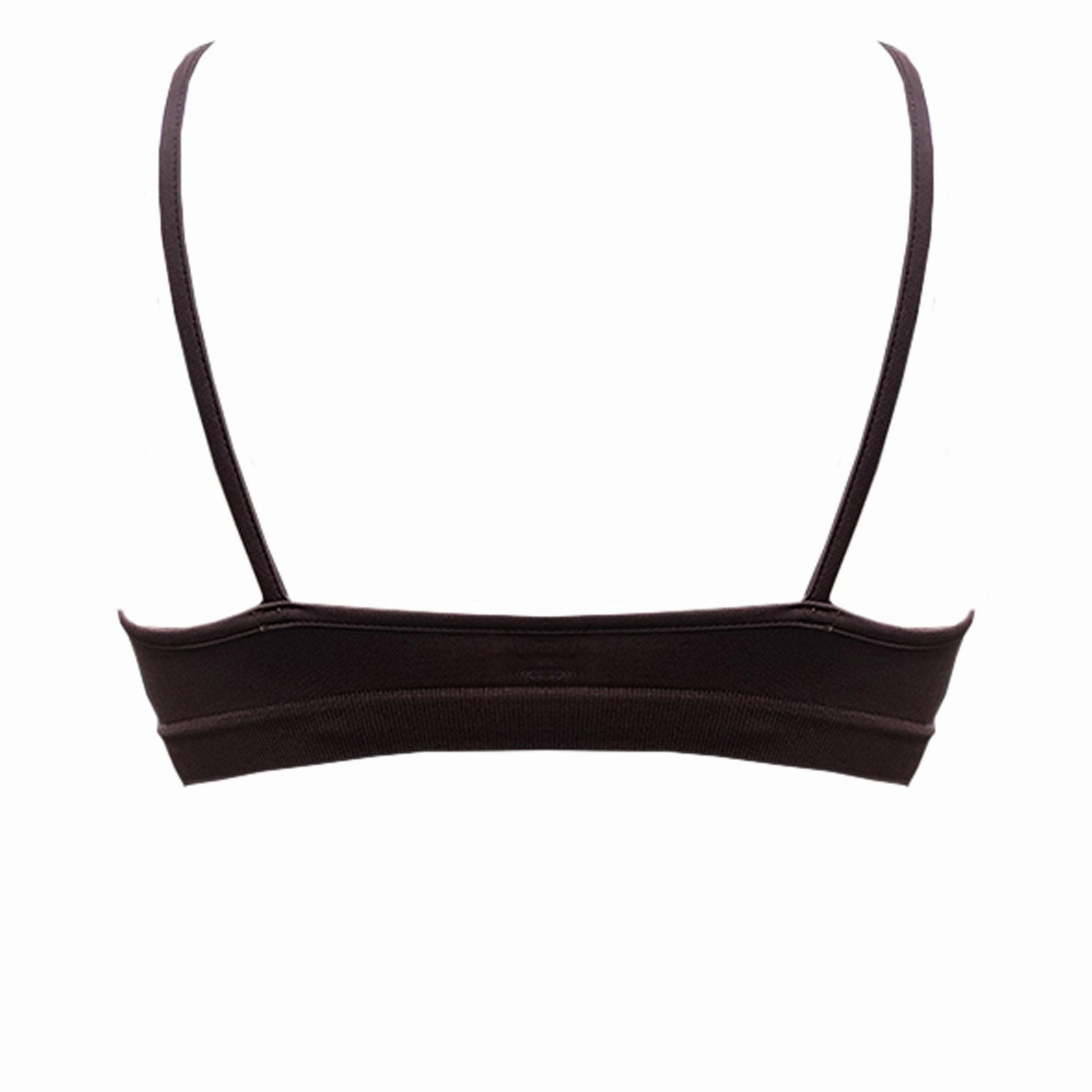 POISE Bra Top | Chocolate Brown