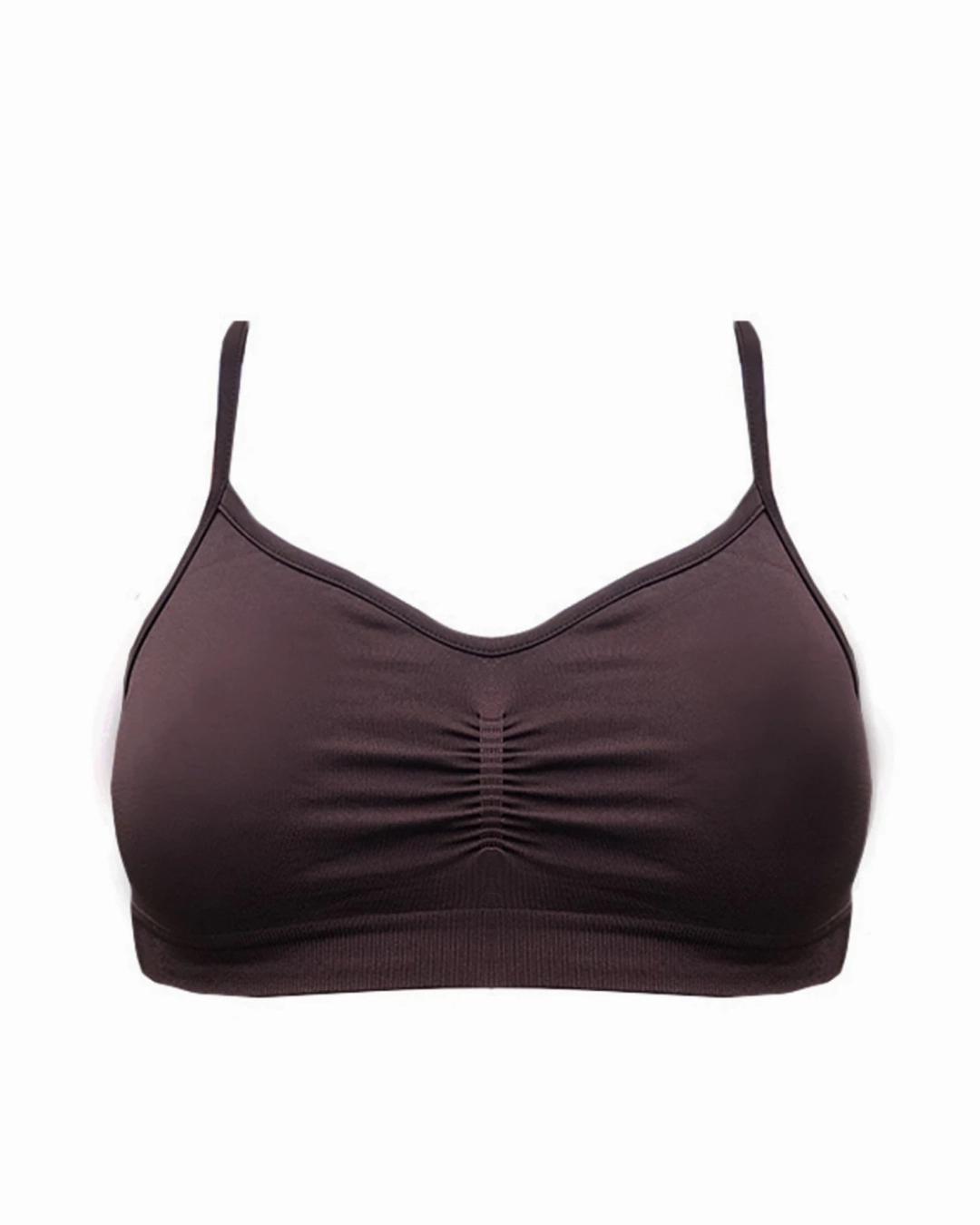 POISE Bra Top | Chocolate Brown
