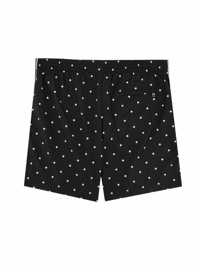 Polka Dot Print Swimsuit
