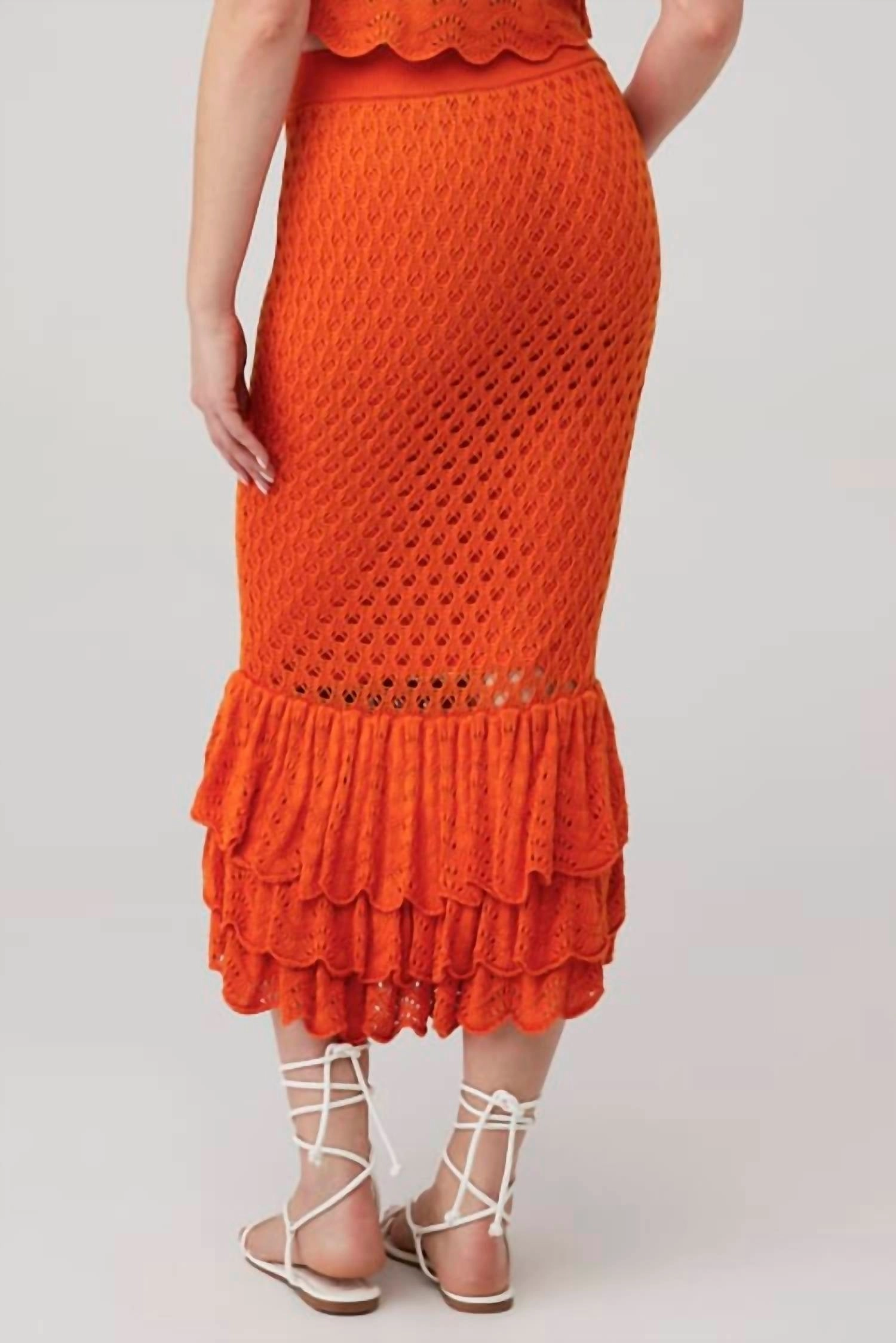 Polly Skirt Cover Up In Sunshine Haze