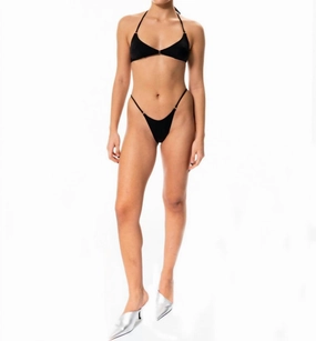 Poupy Bikini Top In Black