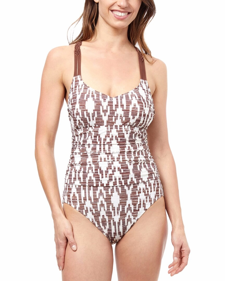 Profile by Gottex Iota Round Neck One-Piece