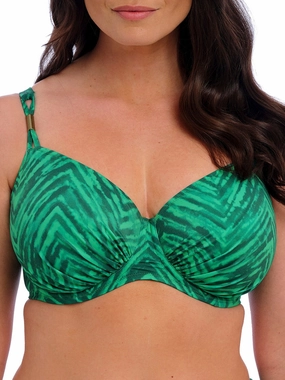 Punta Mita Full Cup Bikini Top - Emerald