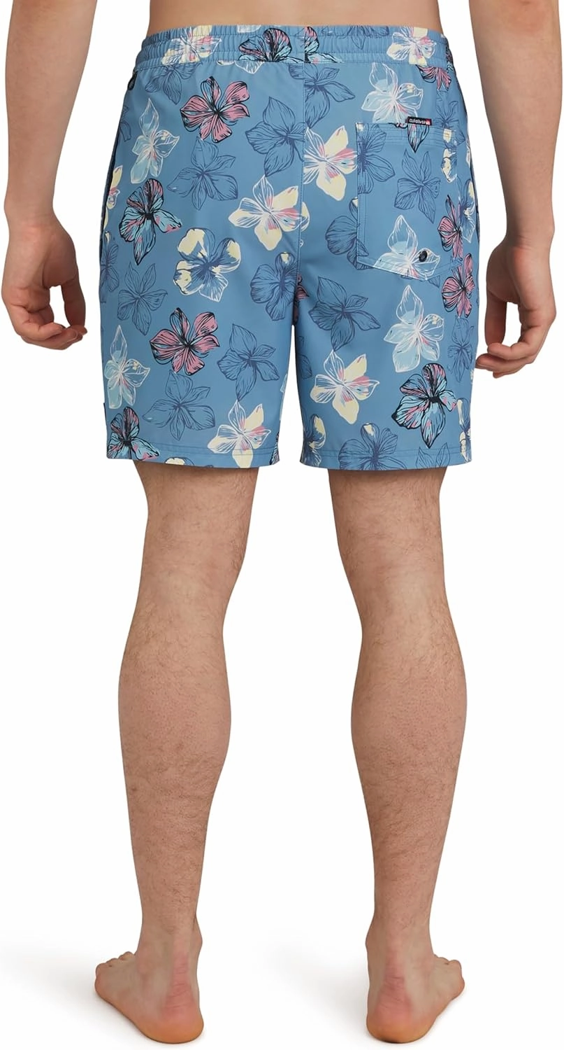 Quiksilver Men's Swimwear Regular Fit Stretchable Comfort Liner Swim Trunks (S-XXL)