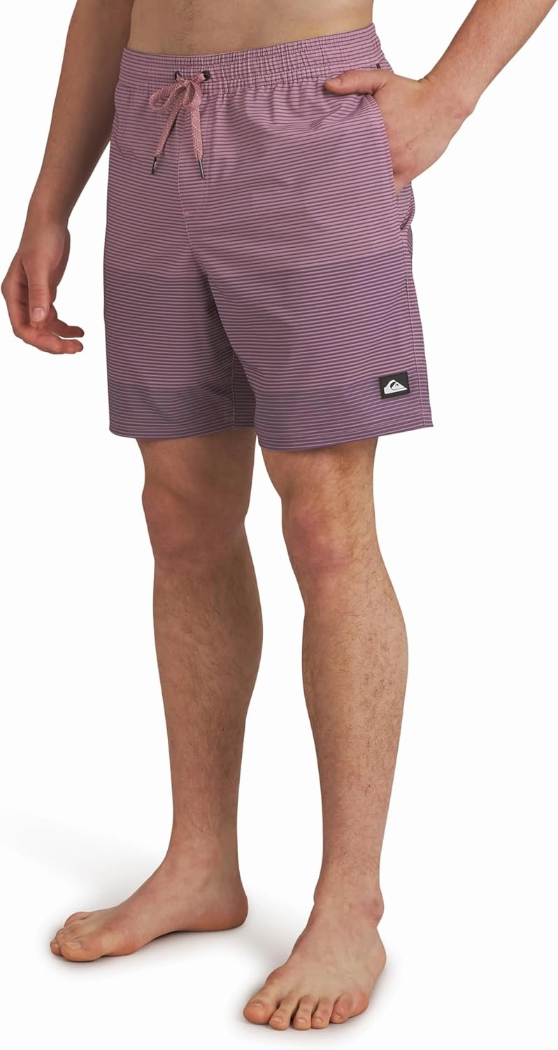 Quiksilver Men's Swimwear Regular Fit Stretchable Comfort Liner Swim Trunks (S-XXL)