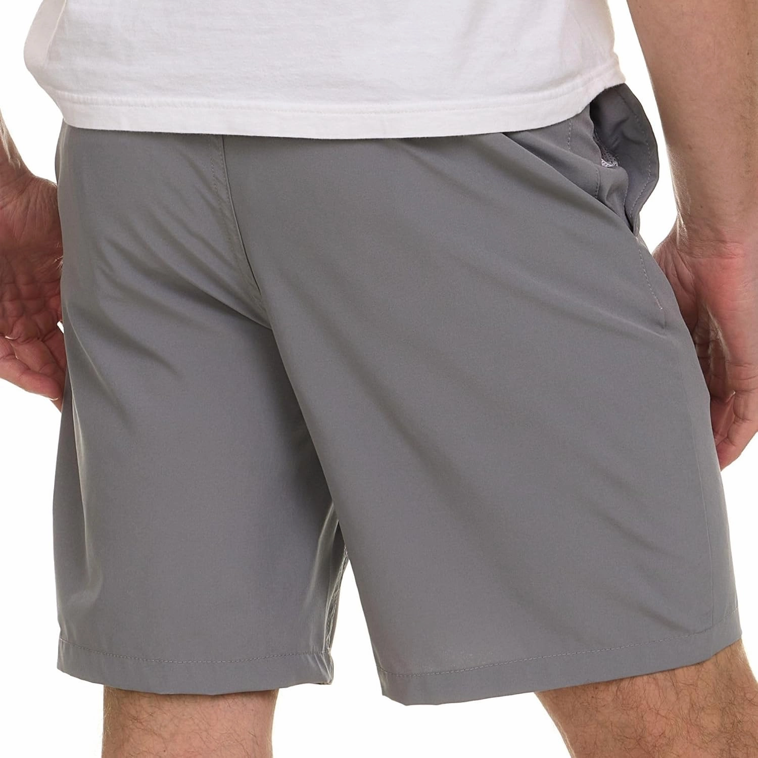 Quiksilver Shorts for Men Big and Tall, Hybrid Stretch Amphibian Quick Dry Short