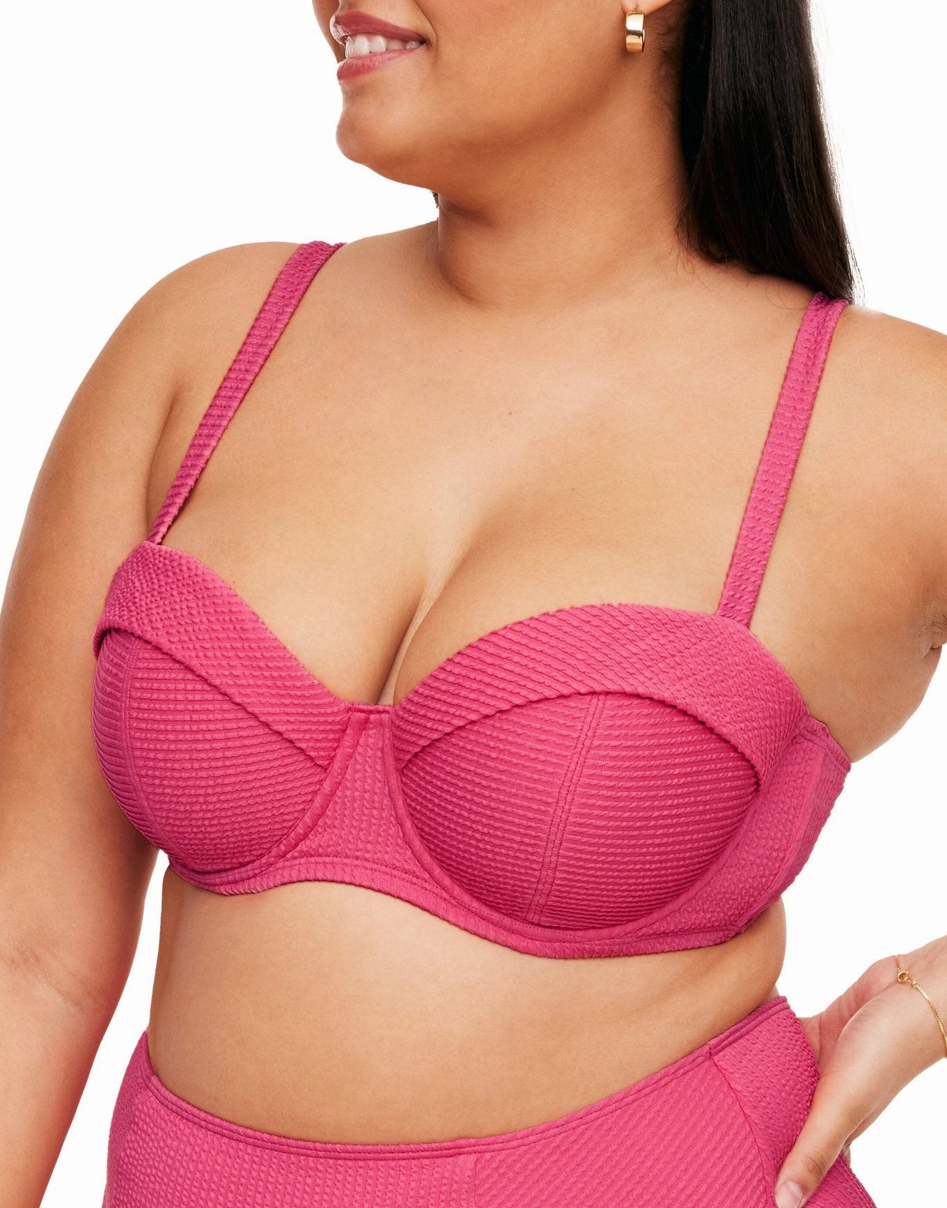 Rachelle Women's Plus-Size Swimwear Bikini Top