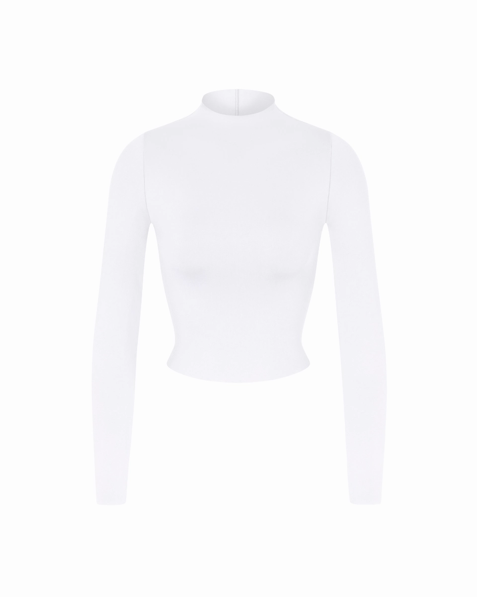 Rays Long Sleeve Top - Coconut