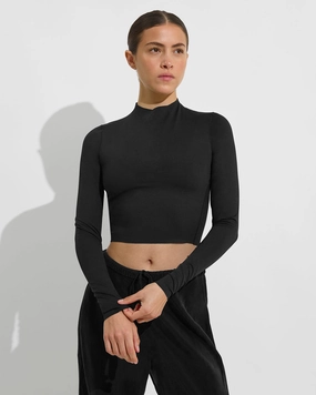 Rays Long Sleeve Top - Jet
