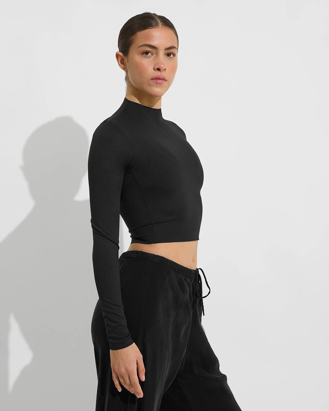 Rays Long Sleeve Top - Jet