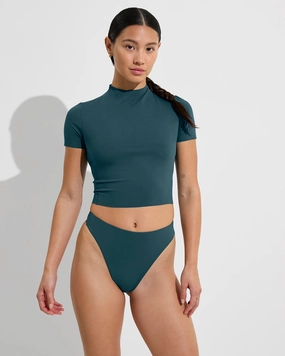 Rays Short Sleeve Top - Deep End