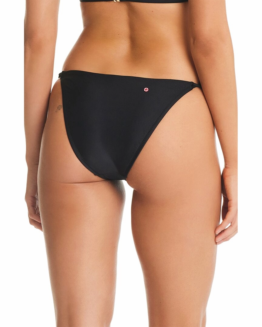 Red Carter Shine Solids Cheeky Fit Swim Bottoms