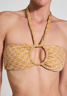Reese Bikini Top In Moroccan Sunrise