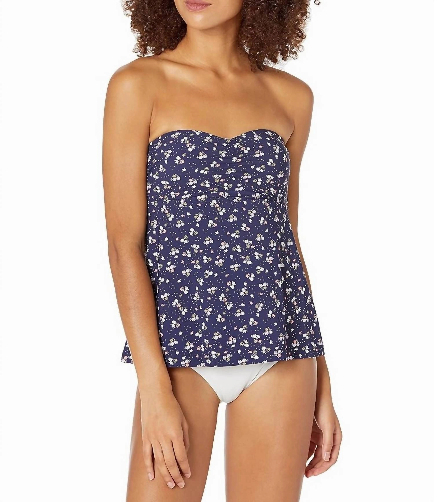 Remix Dd Trapeze Tankini In Indigo