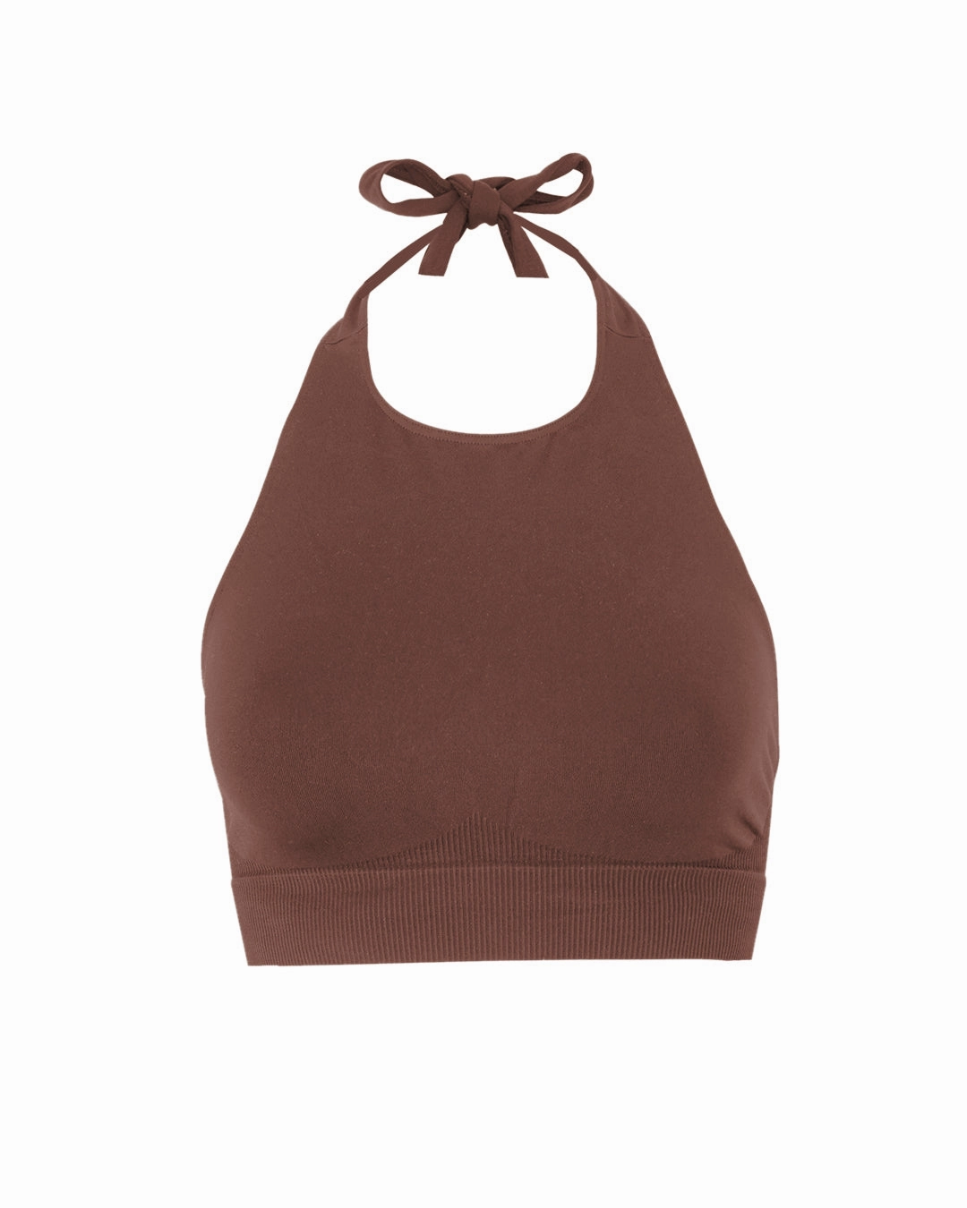 REVITALISED Halterneck Top | Maroon