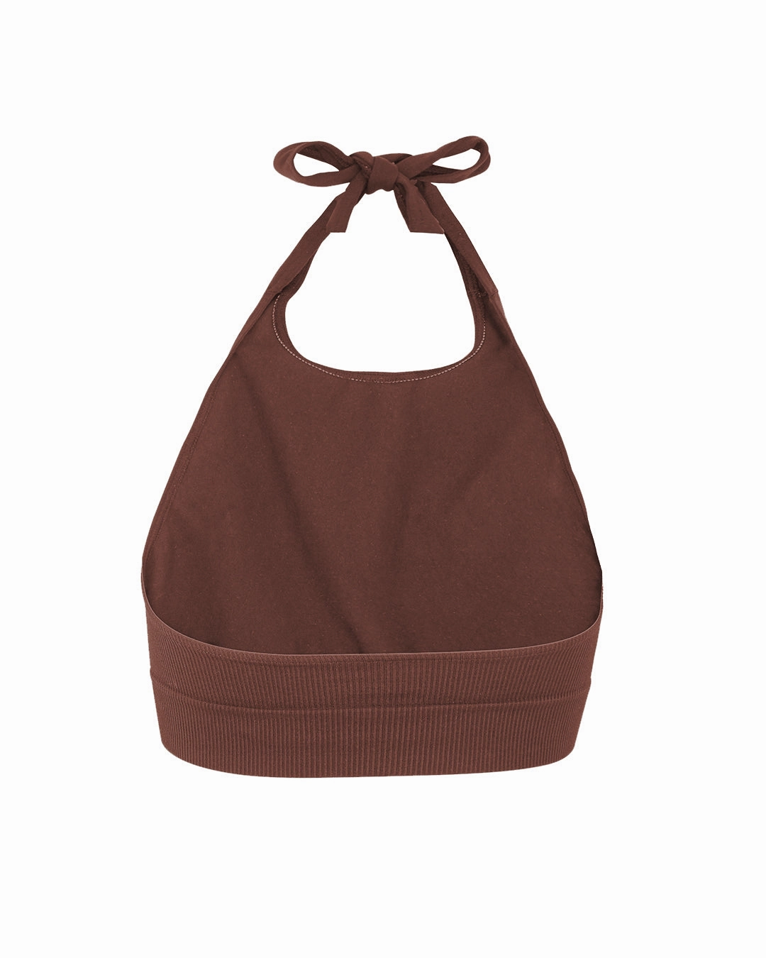 REVITALISED Halterneck Top | Maroon