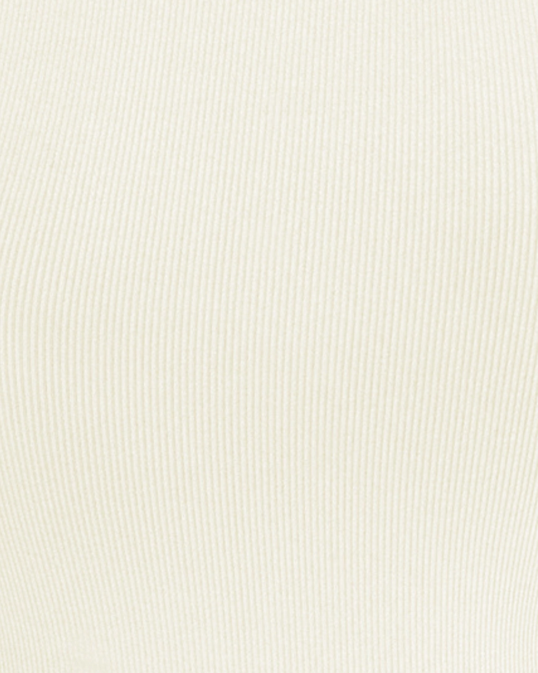 RIBBED ELATED Bra Top | Cream