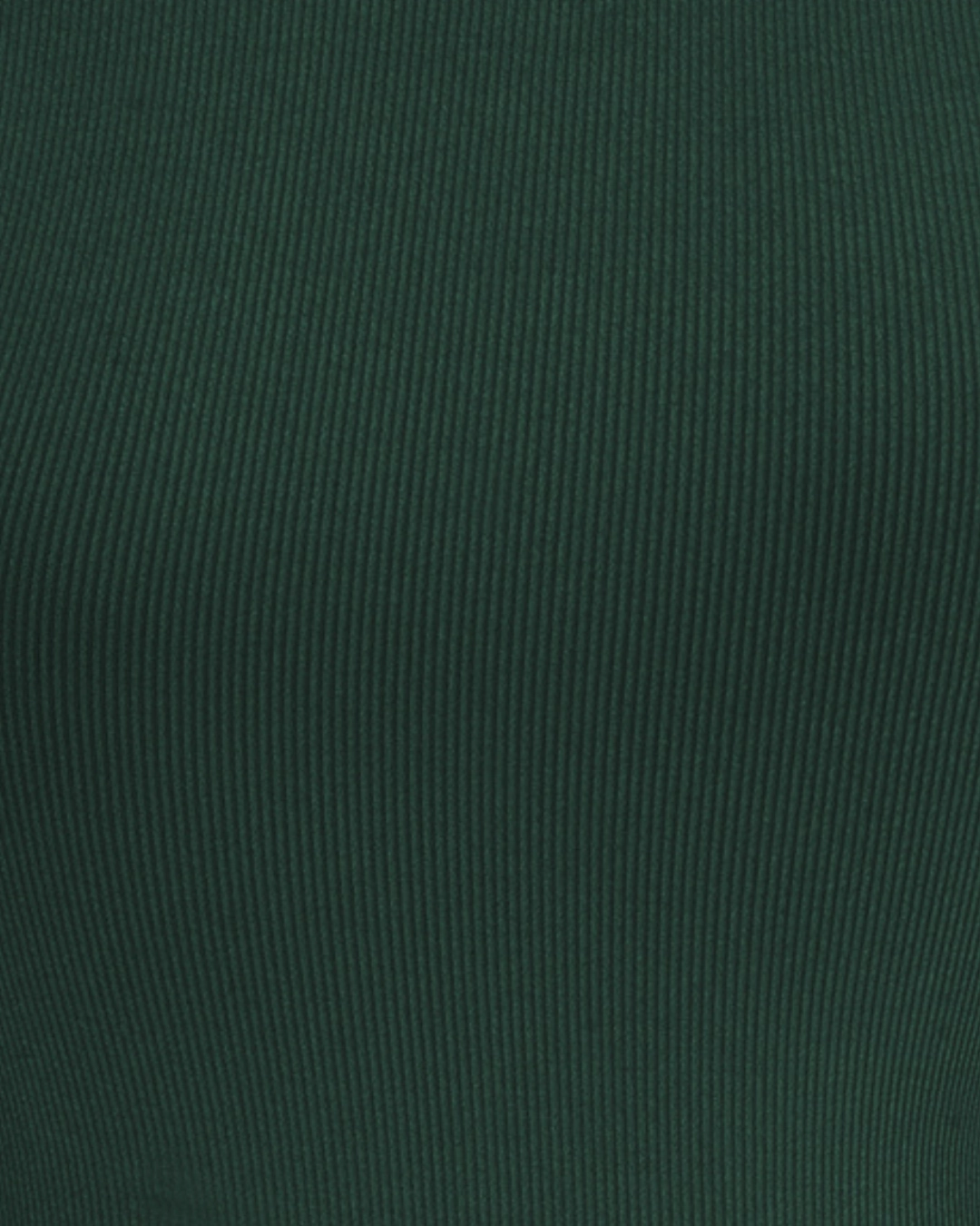 RIBBED ELATED Bra Top | Dark Green