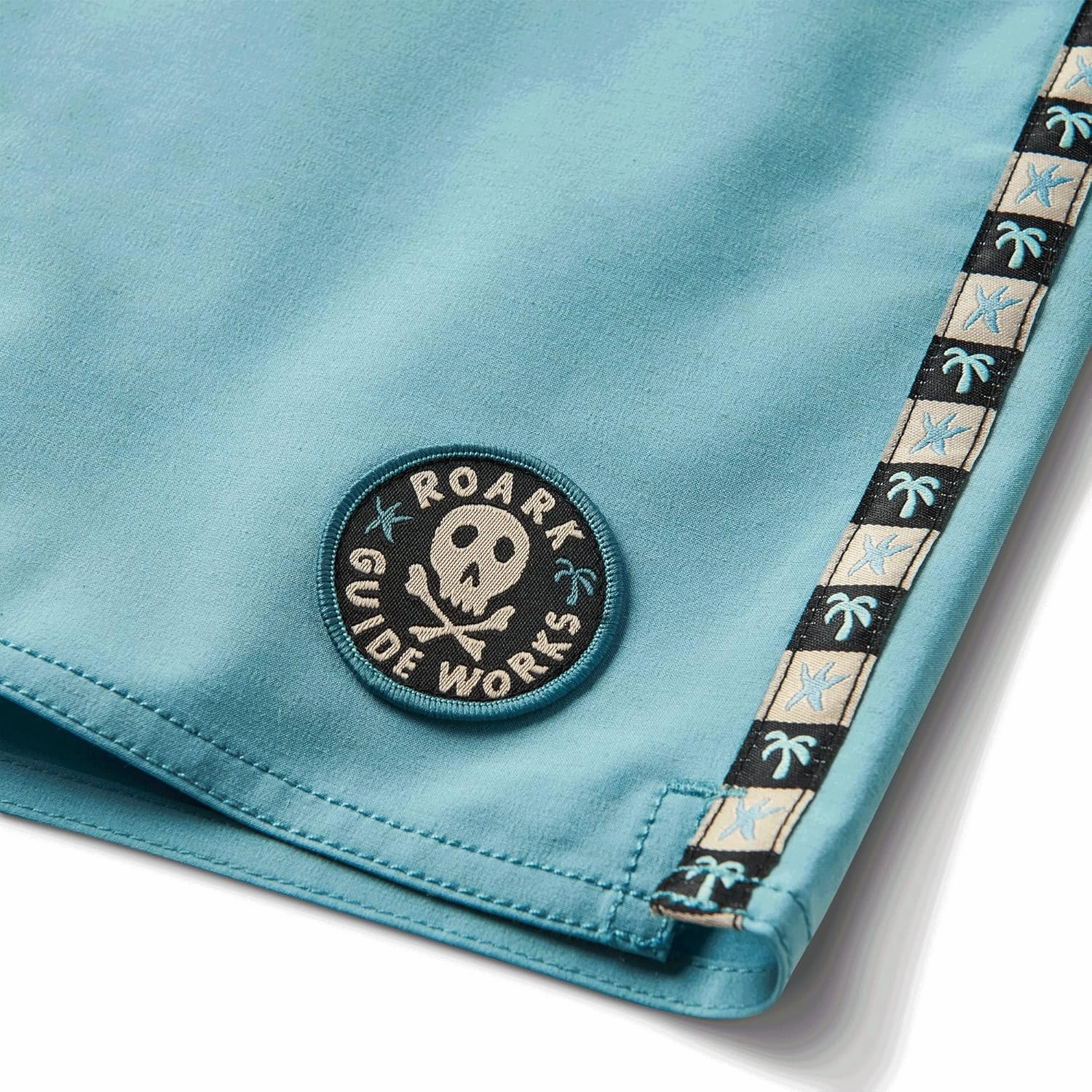 Roark Chiller Men's Swim Trunks C Quick-Dry Boardshorts with 4-Way Stretch, Hemp Blend Fabric, Pockets & Adjustable Waist