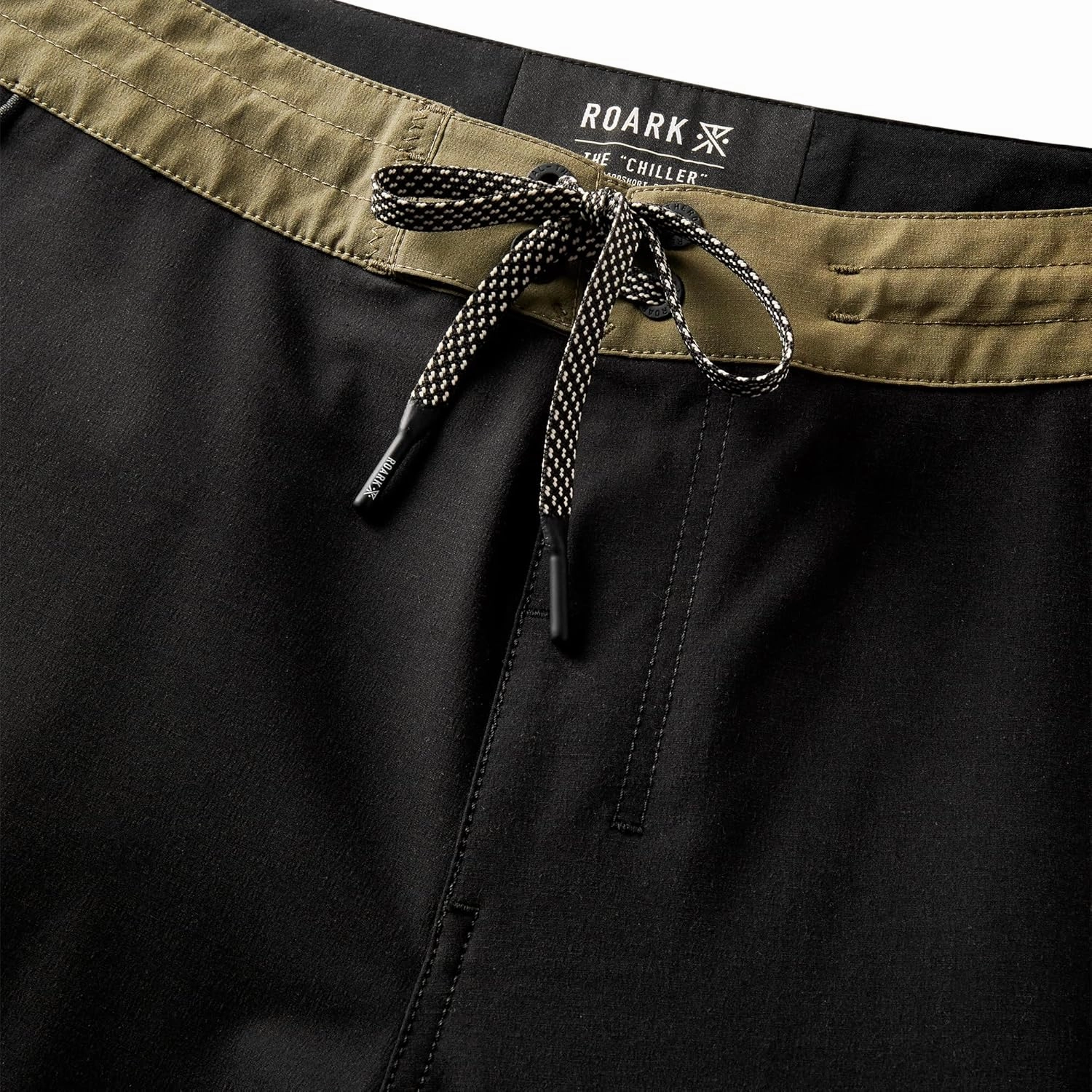 Roark Chiller Men's Swim Trunks C Quick-Dry Boardshorts with 4-Way Stretch, Hemp Blend Fabric, Pockets & Adjustable Waist