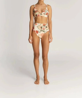 Rose Bikini Bottom In Tropico