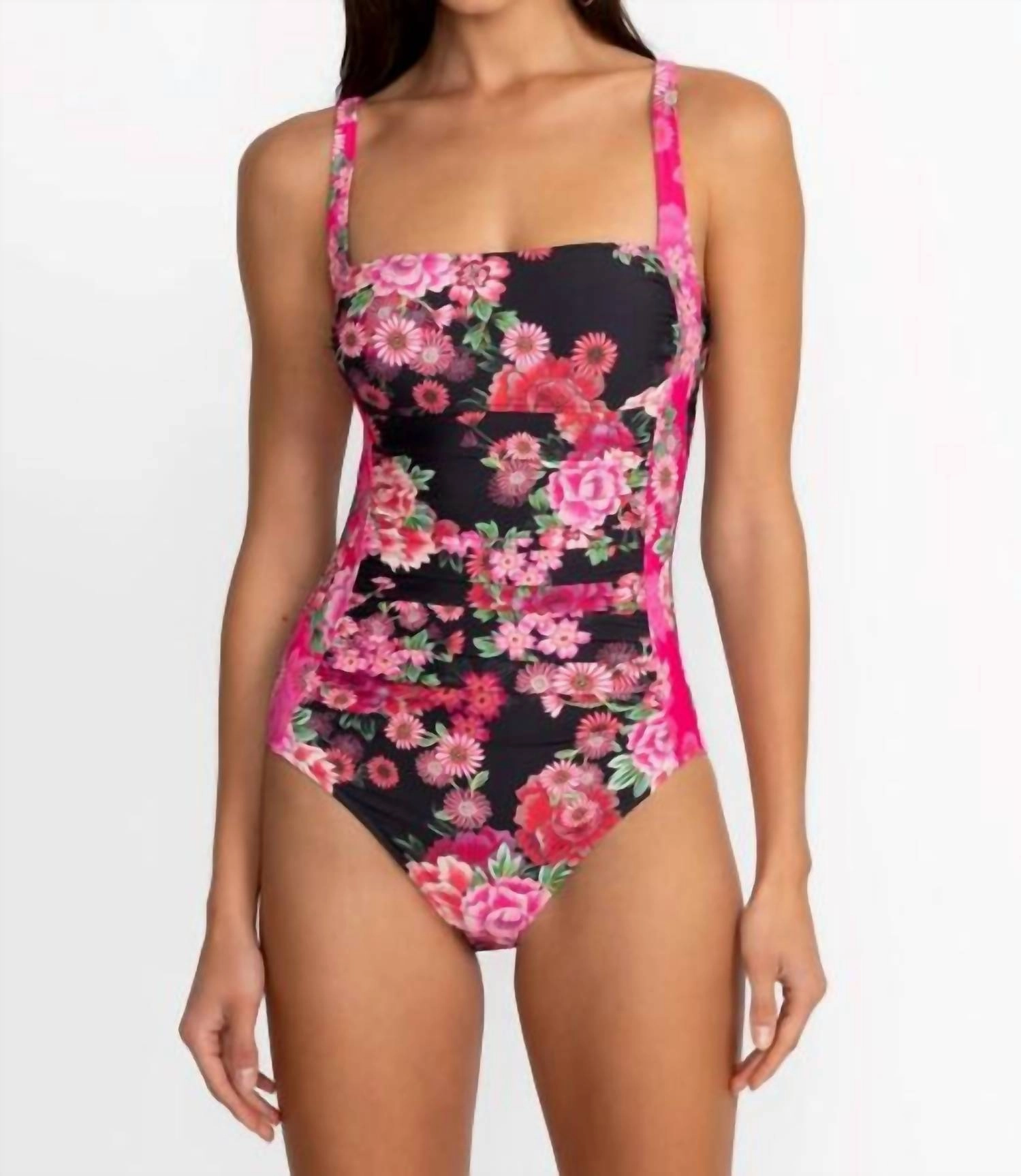 Ruched One Piece In Blum