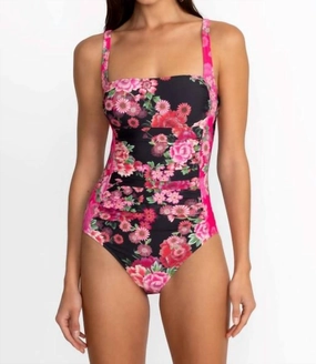 Ruched One Piece In Blum