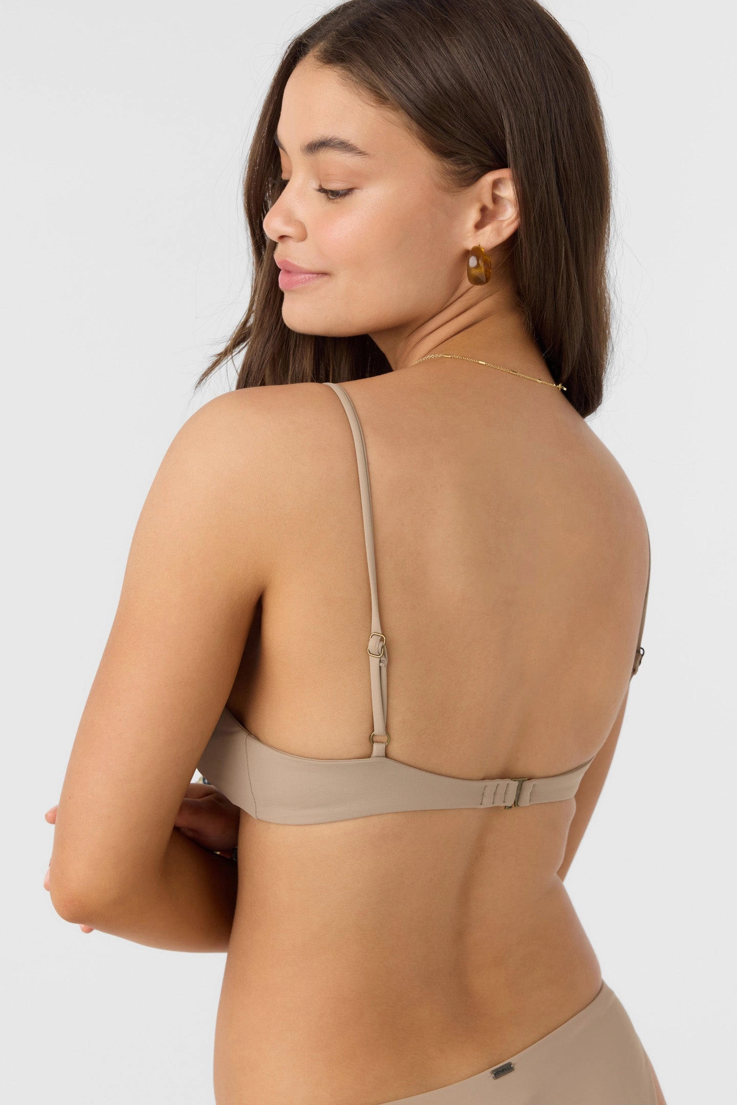 SALTWATER SOLIDS PISMO TALL TRI BRALETTE TOP