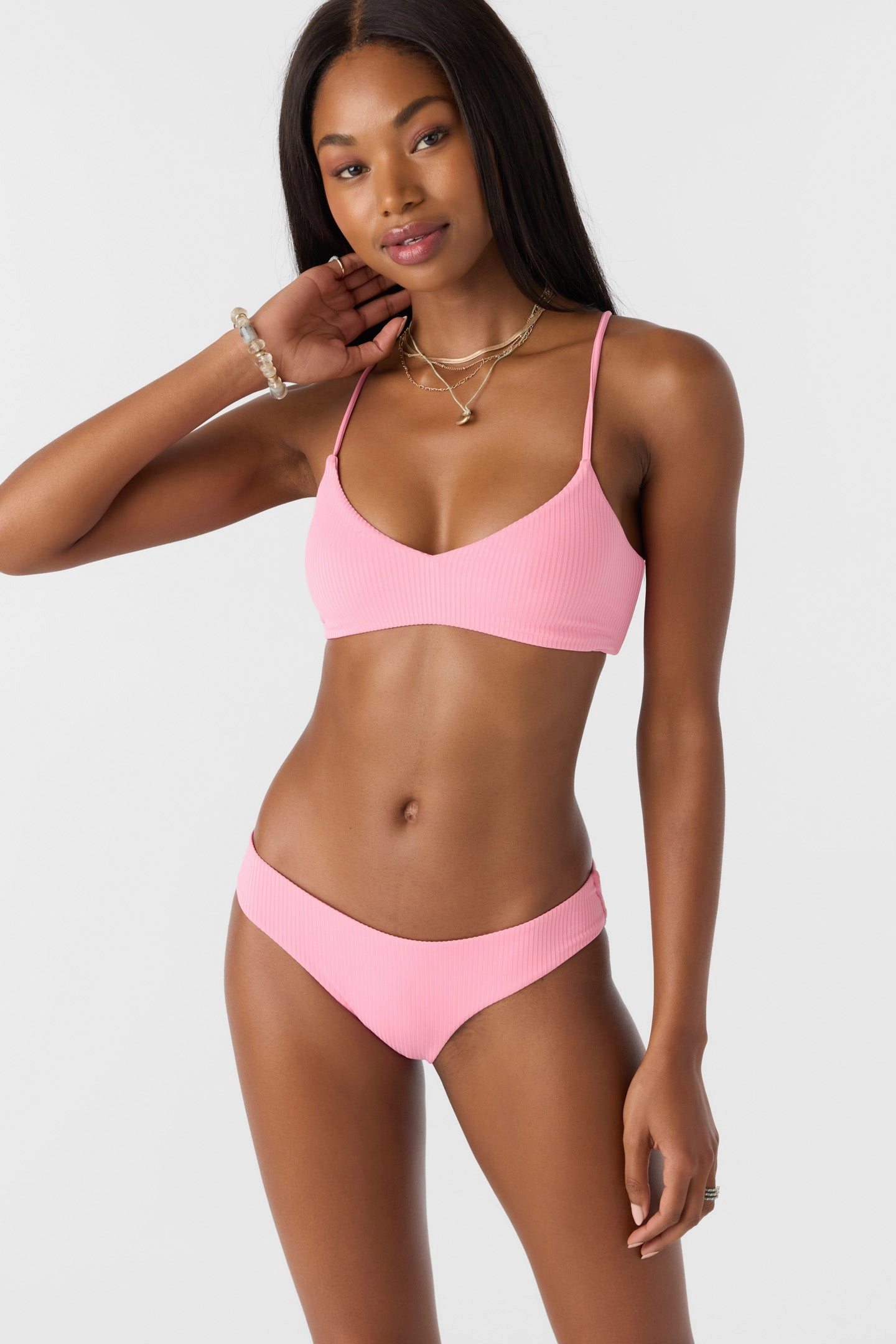 SALTWATER SOLIDS RIB BLUE LAGOON FULL BOTTOMS