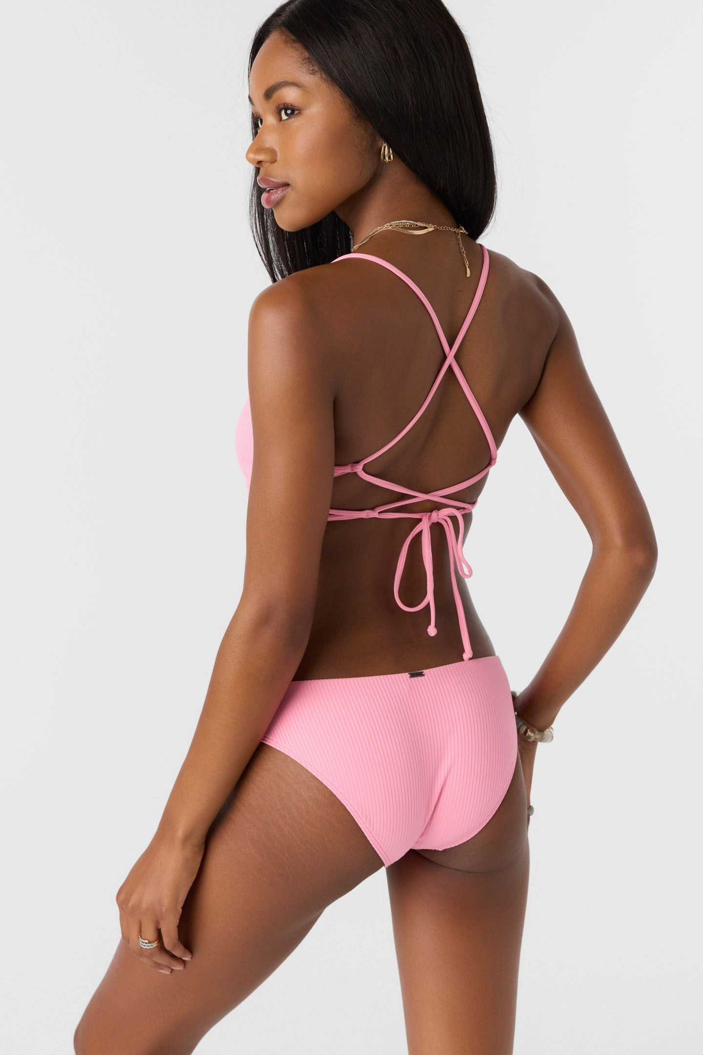 SALTWATER SOLIDS RIB BLUE LAGOON FULL BOTTOMS