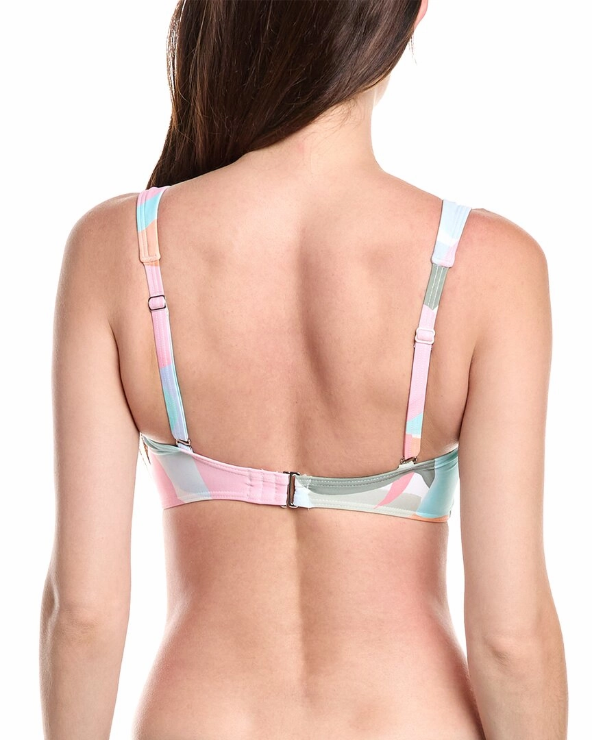 SEA LEVEL AUSTRALIA Paintball Cross Front Multifit Bikini Top