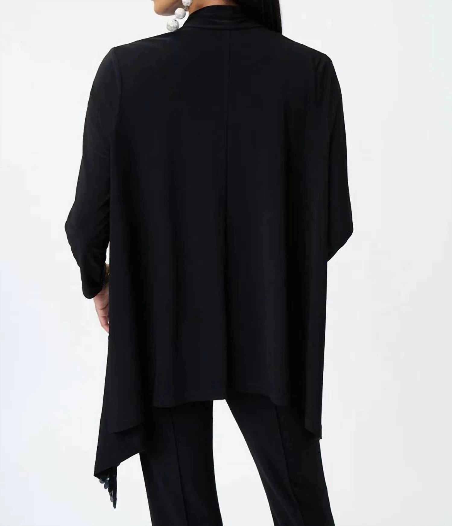 Sequin Cover Up In Black