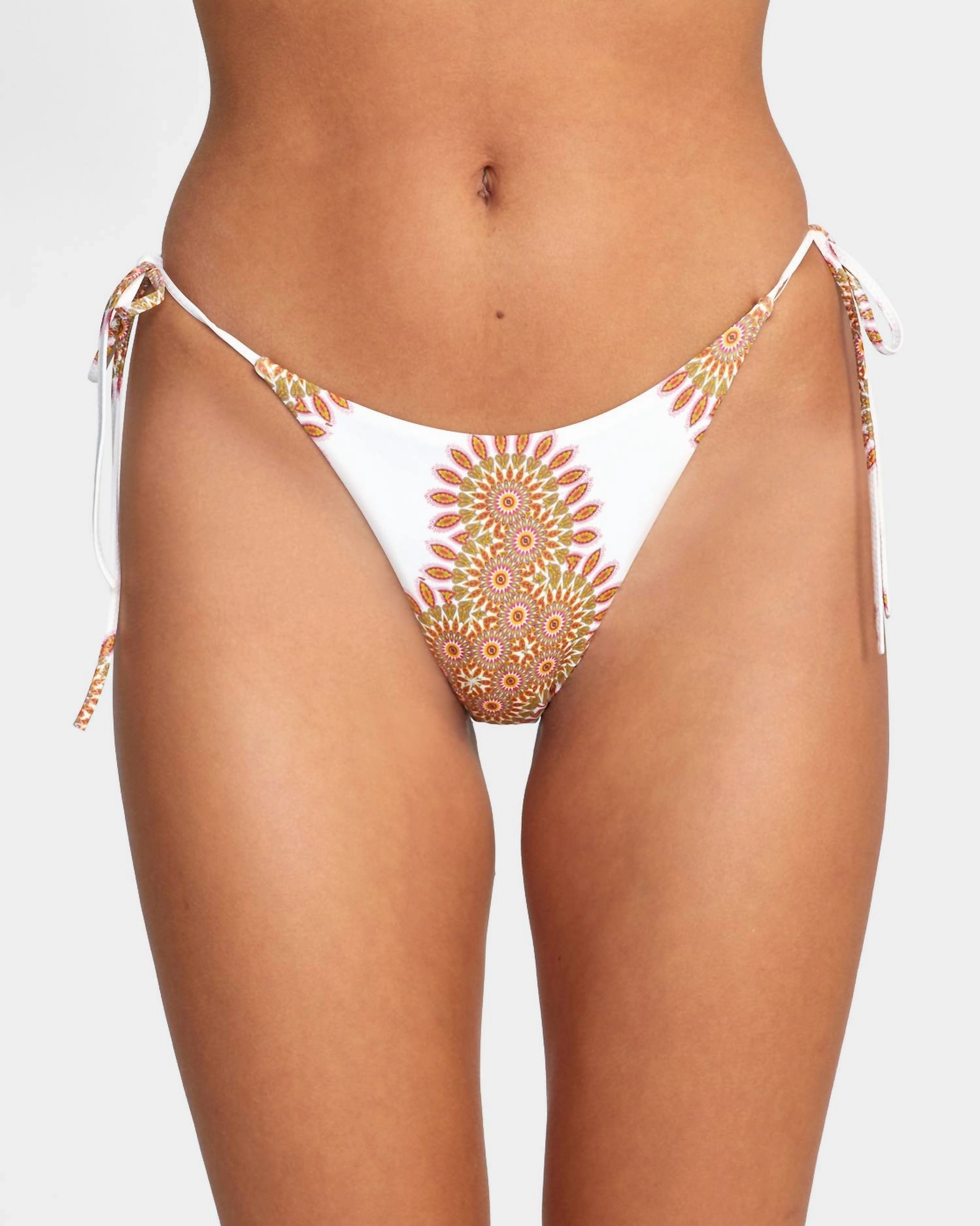 Serotonin Tie Medium French Bikini Bottoms In Multi