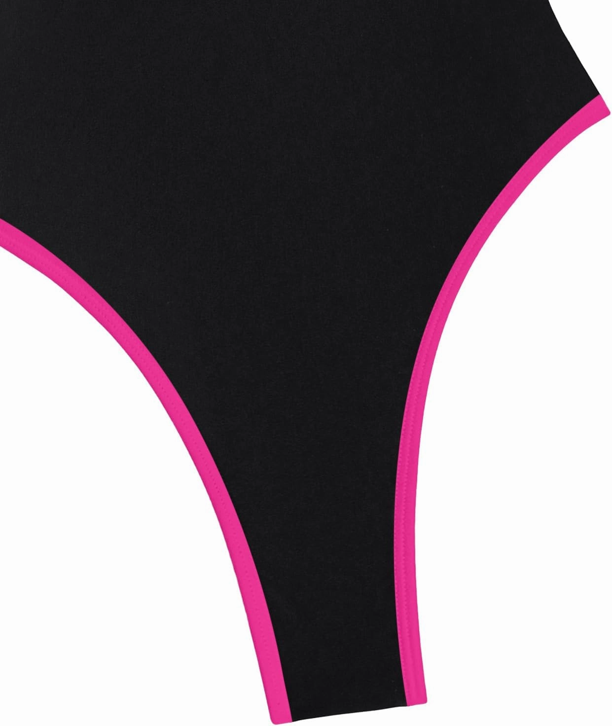 Sexy Backless Cheeky High Cut Leg Thong V Neck One Piece Swimsuit