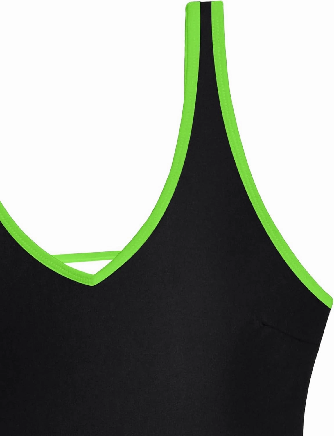 Sexy Backless Cheeky High Cut Leg Thong V Neck One Piece Swimsuit