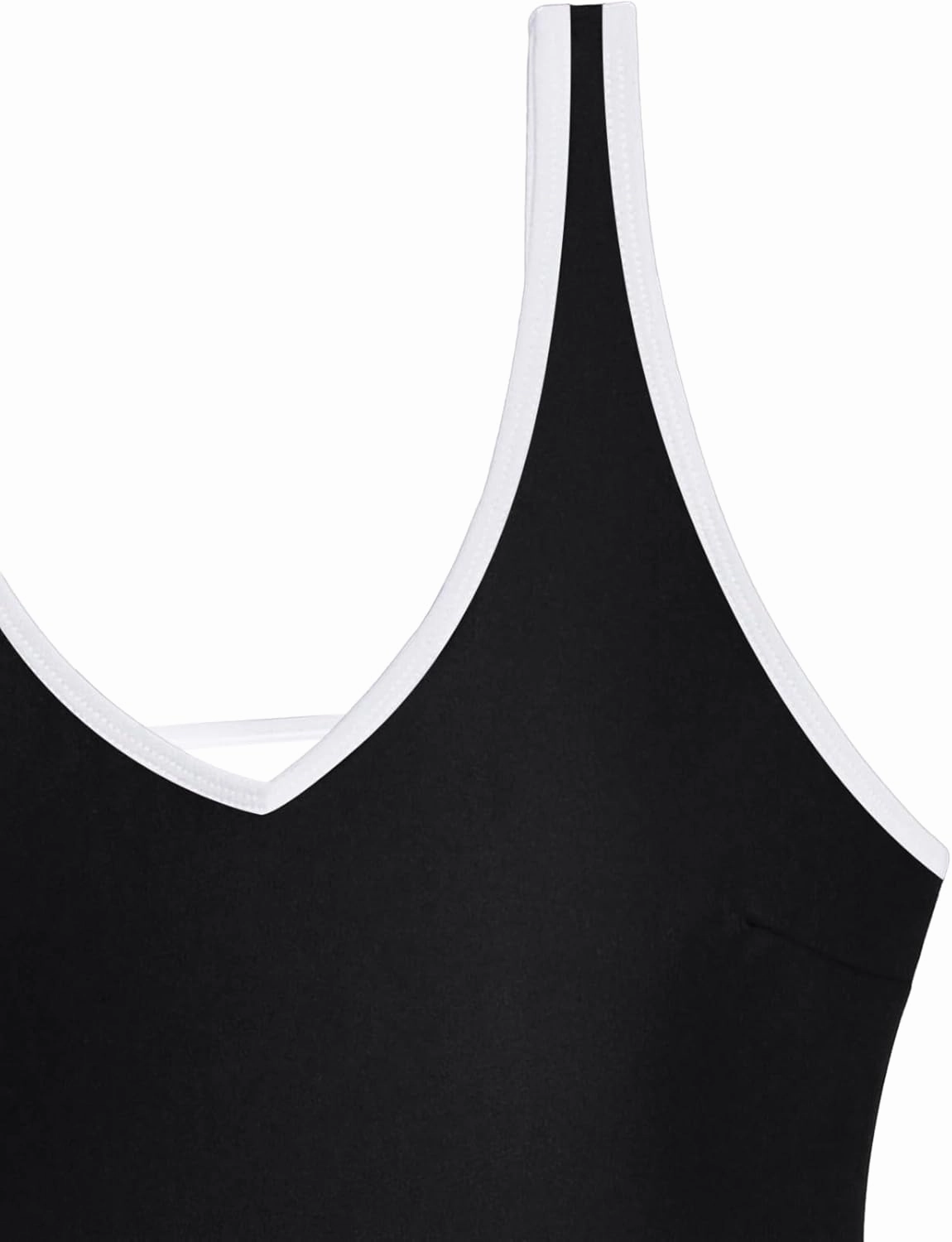 Sexy Backless Cheeky High Cut Leg Thong V Neck One Piece Swimsuit