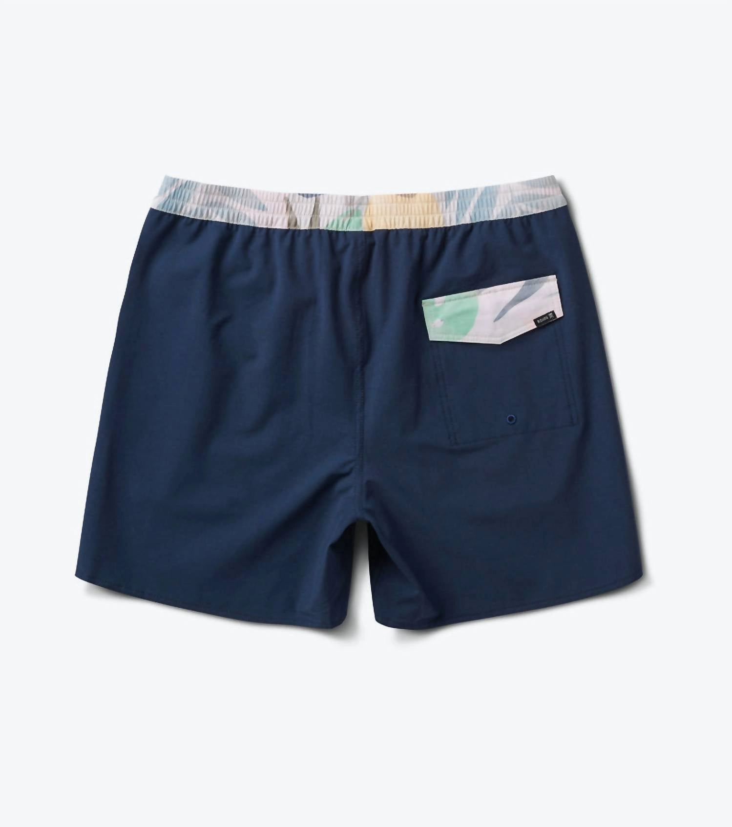 Shorey Boardshorts In De Palmas Dark Navy