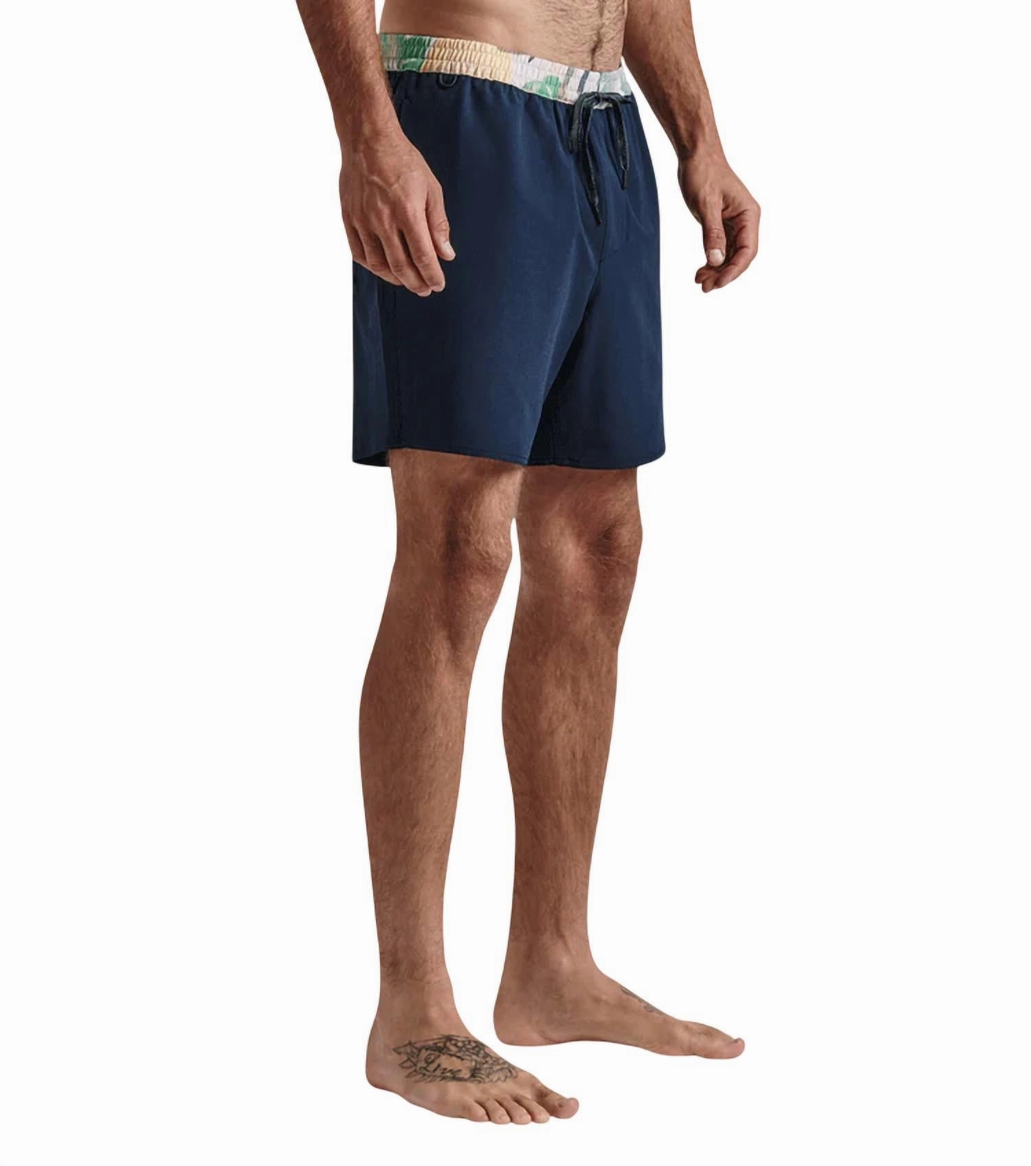 Shorey Boardshorts In De Palmas Dark Navy