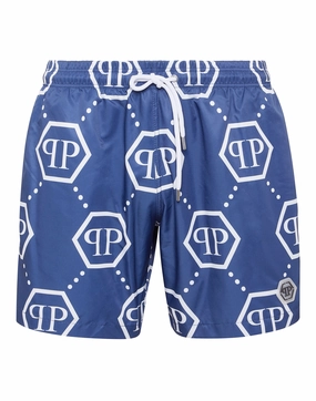 Short Swim Boxer Monogram