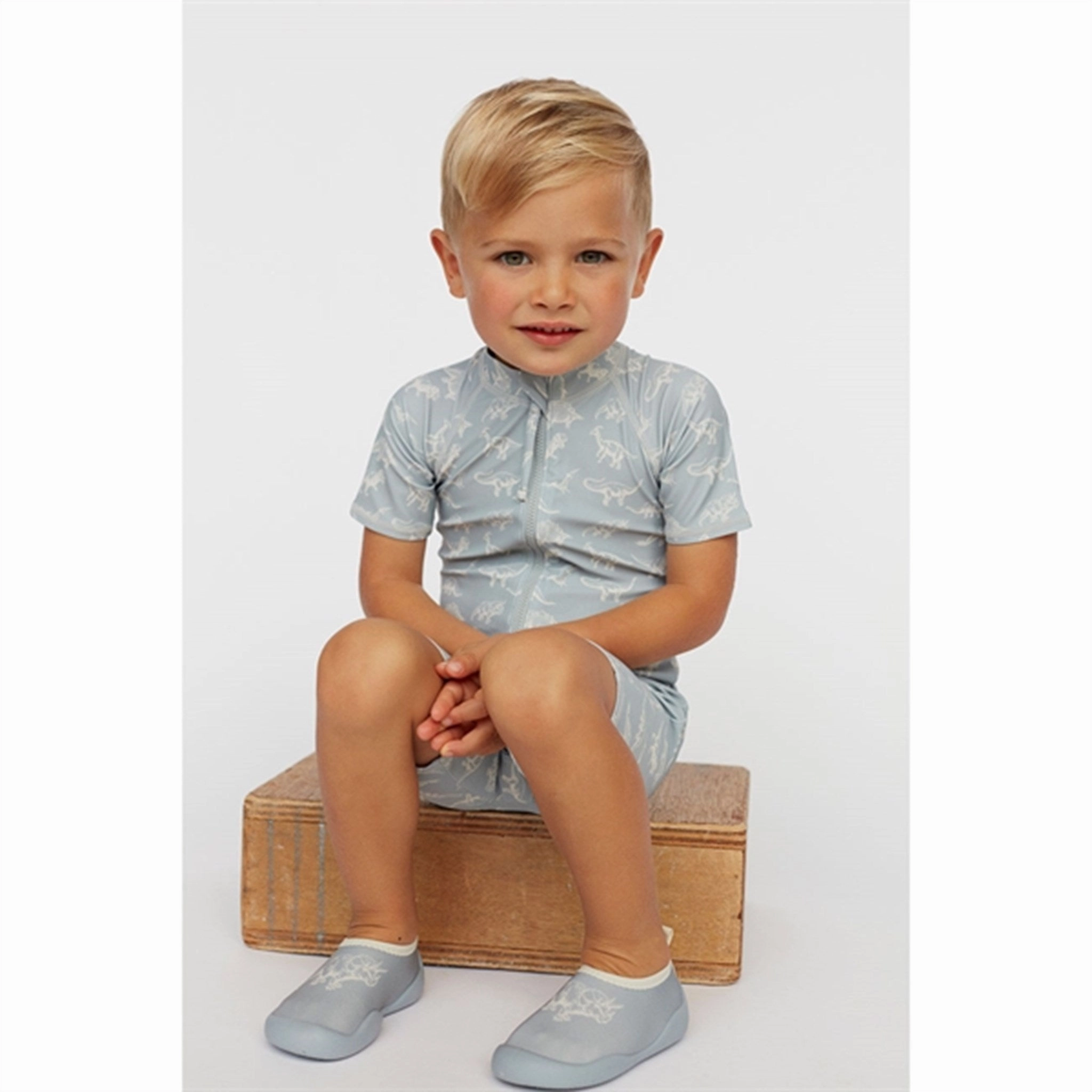 Sofie Schnoor Swimsuit Dusty Blue