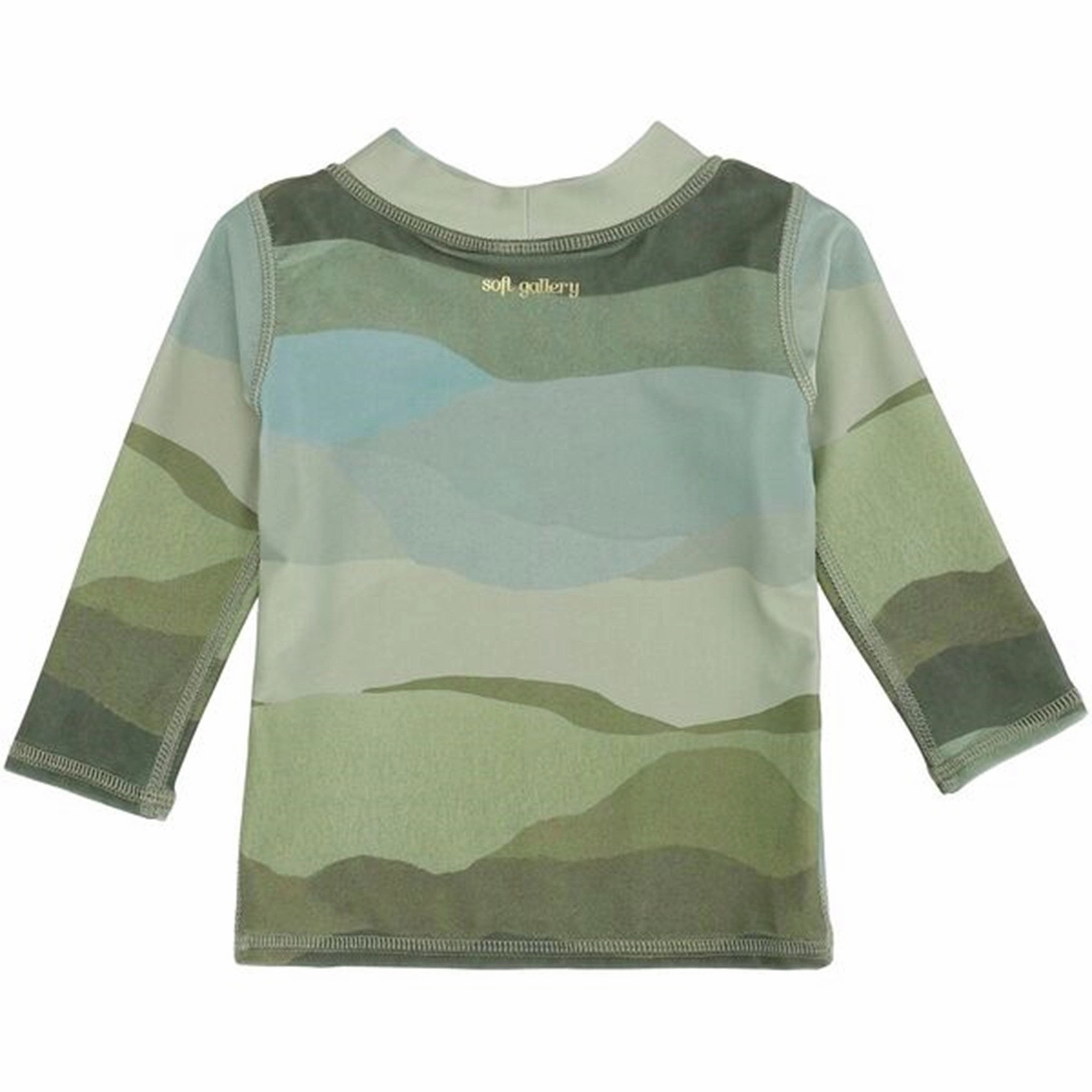 Soft Gallery AOP Landscape Baby Astin Sun Shirt