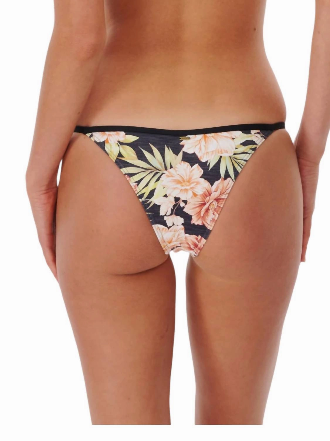 Sol Seeker Skimpy Bikini Bottom In Black