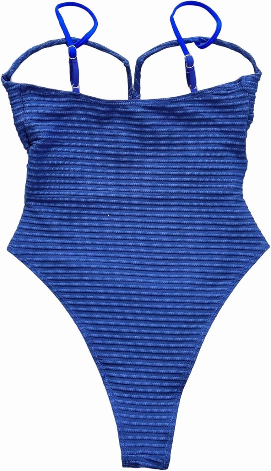 SOLY HUX Women's One Piece Swimsuit Push Up Wrap Front Cutout Bathing Suit Tummy Control Swimwear