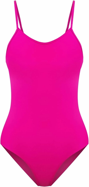 speerise Retro Criss Cross Back Onepiece Swimsuit, Adjustable Strap Swimwear