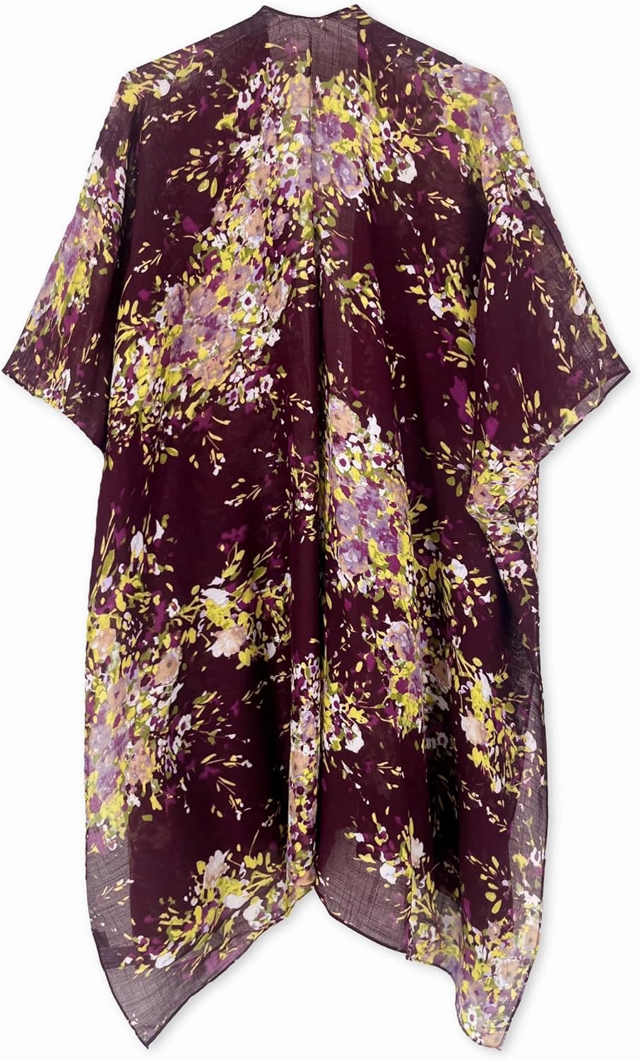Spicy Sandia Kimonos for Women Floral Beach Cover Up Loose Swimsuit Bathing Suit Coverup Cardigan for Summer Swimwear