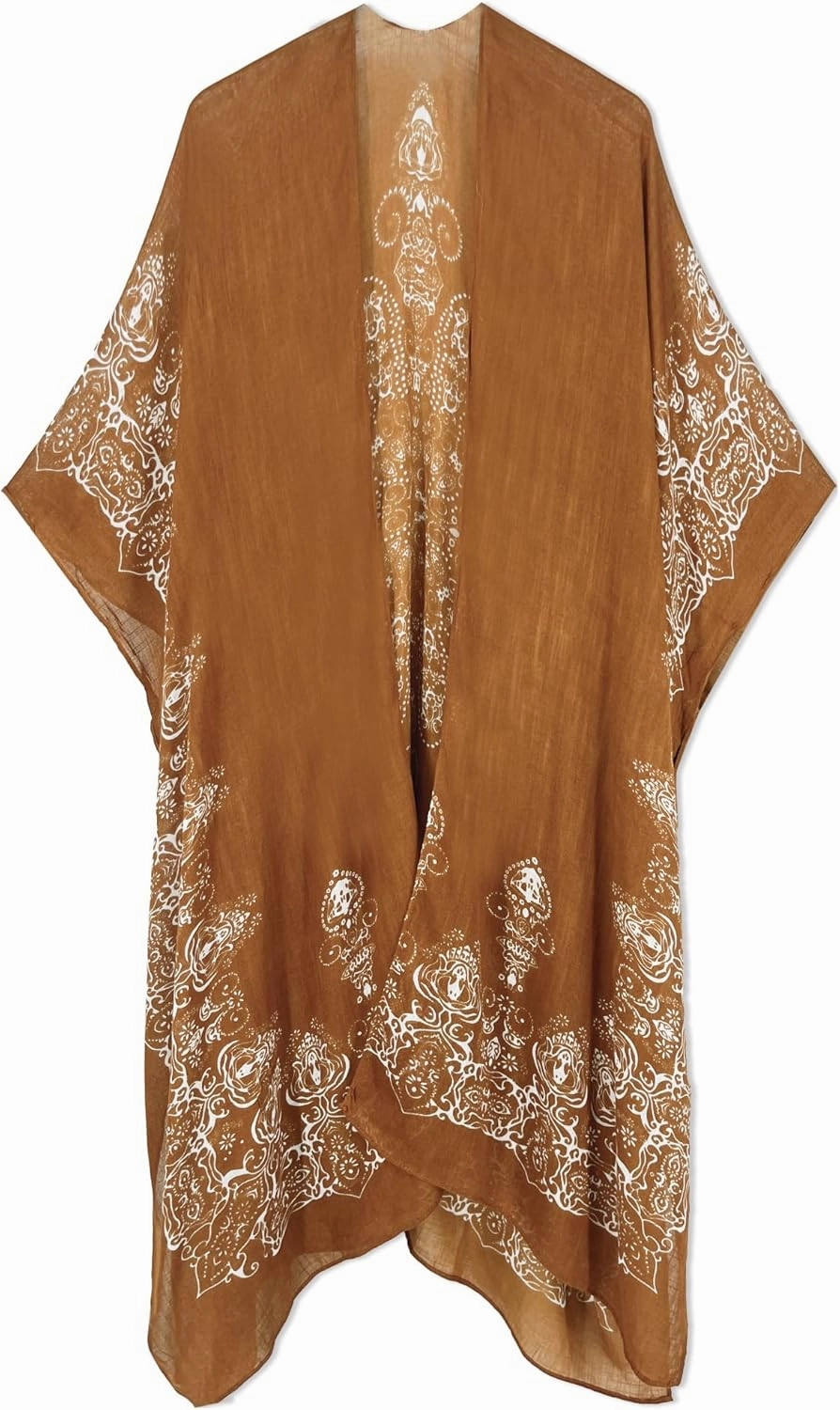 Spicy Sandia Kimonos for Women Floral Beach Cover Up Loose Swimsuit Bathing Suit Coverup Cardigan for Summer Swimwear