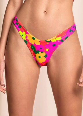 Splendour Bikini Bottom In Crayonflower
