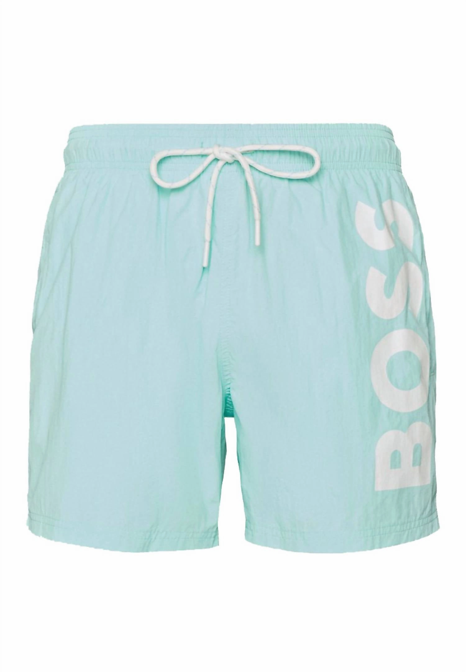Standard Octopus Swim Trunk In Paradise Blue