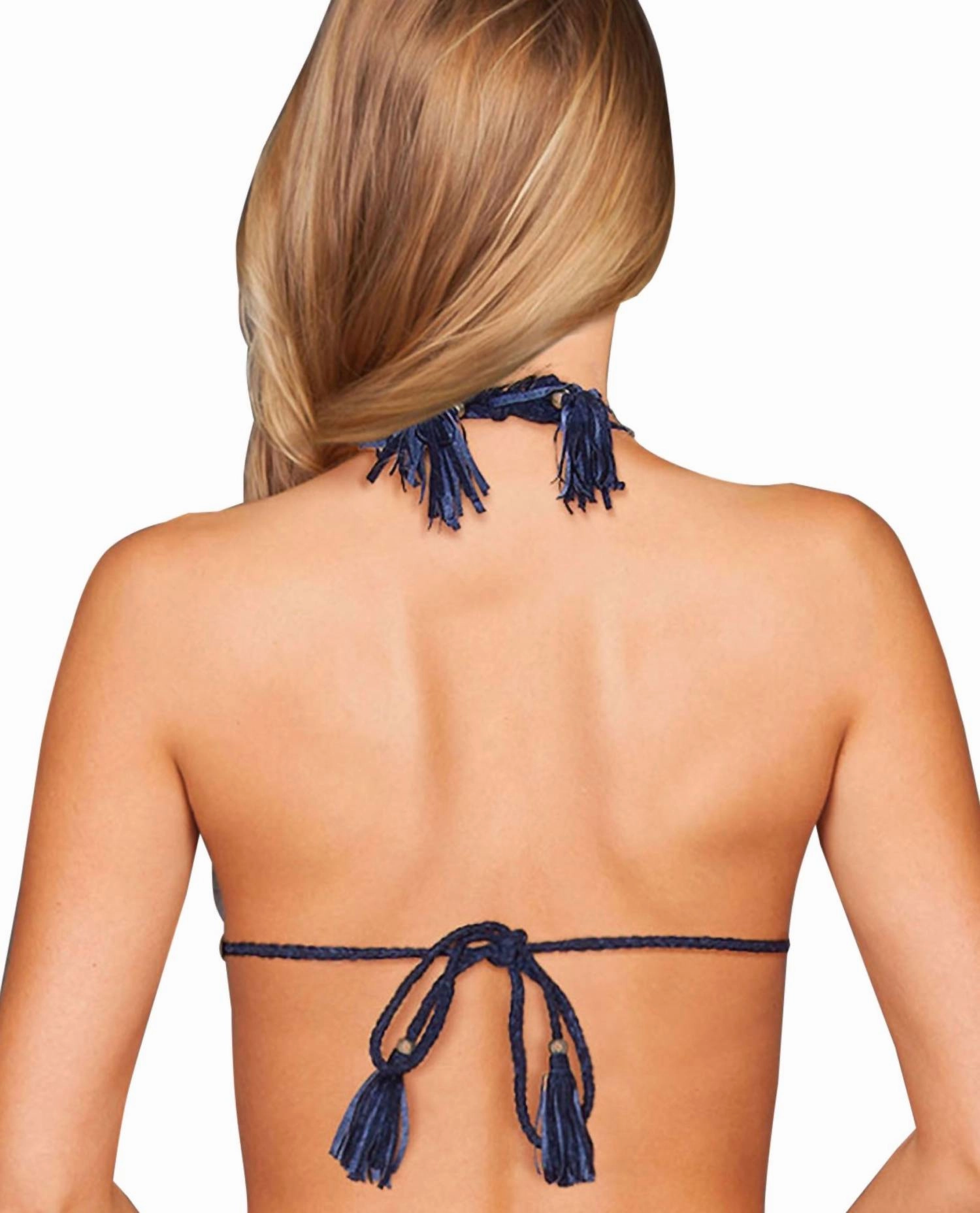 Stargazer Convertible Bikini Top In Desert Diamond